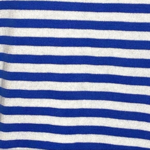 Cj Banks Womens Blue White Sleeveless Knit Tank Top Embroidered Butterfly 14W - Picture 5 of 7